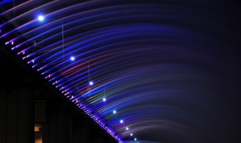 Мост "Фонтан Радуги" в Сеуле