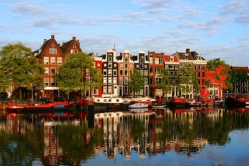Живописная панорама Амстердама